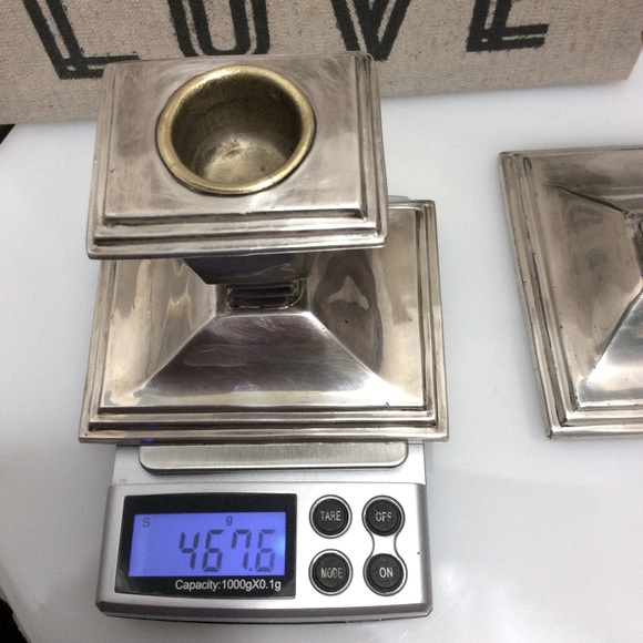 Vintage Coronet Plate candle holders - Picture 5 of 5